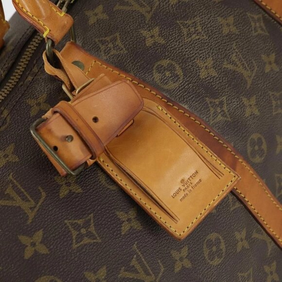 LOUIS VUITTON Monogram Keepall 55 Boston Bag M41424 LV Auth 151137 - Picture 13 of 16